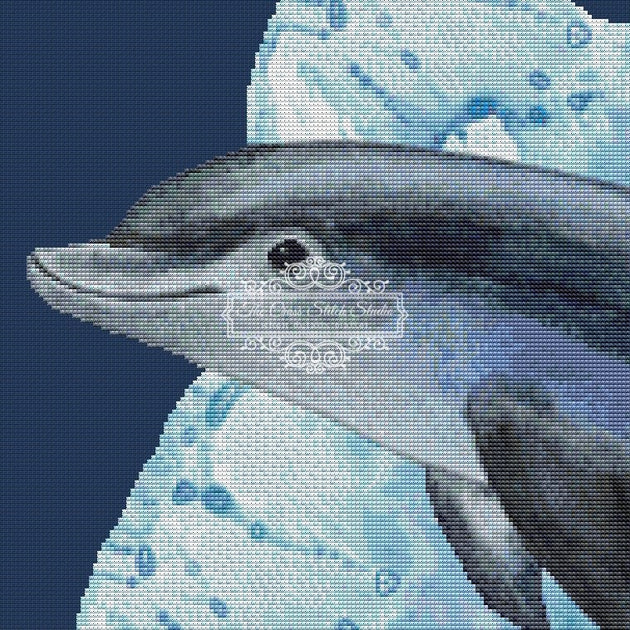 Dolphin Cross Stitch Pattern | The Cross Stitch Studio | The Cross Stitch Studio dolphin-cross-stitch-pattern-the-cross-stitch-studio-the-cross-stitch-studio