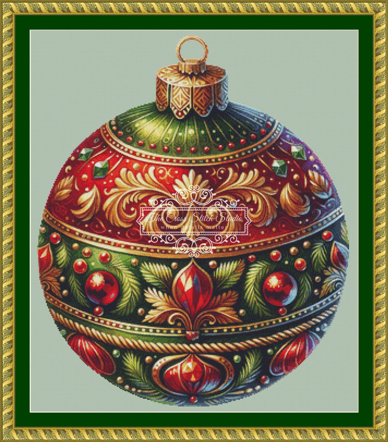 Bejeweled Christmas Ornament 2 (MINI)