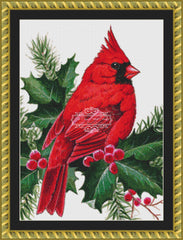 Holiday Cardinal (CROP - SNIPPET)