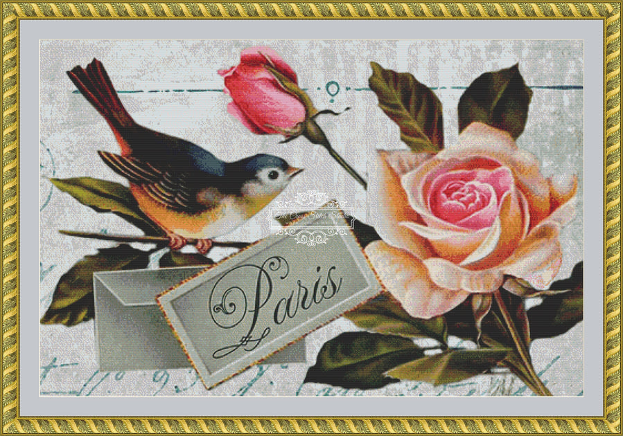 Bluebird Cross Stitch Pattern | The Cross Stitch Studio | The Cross ...