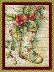 Victorian Christmas Stocking (MINI)