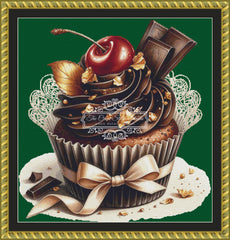 Chocolate Cherry Cupcake 2 (MINI)