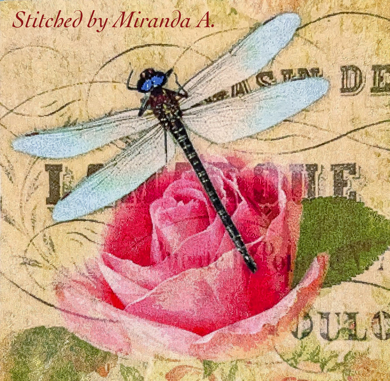 Dragonfly Rose (MINI)