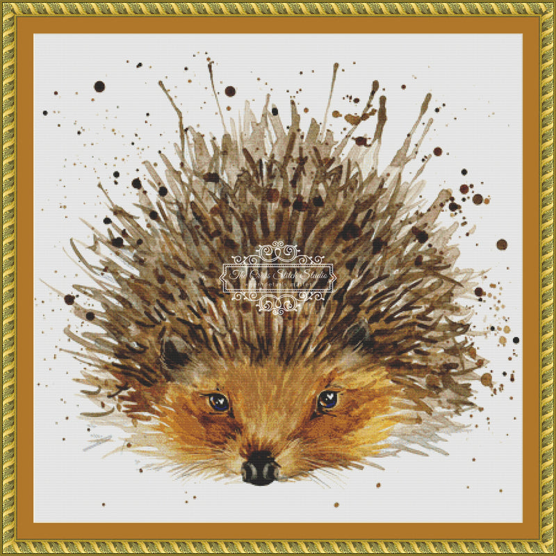 Watercolor Hedgehog (MINI)