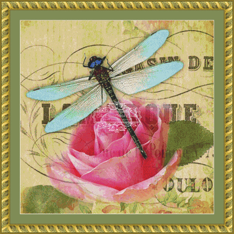 Dragonfly Rose (MINI)