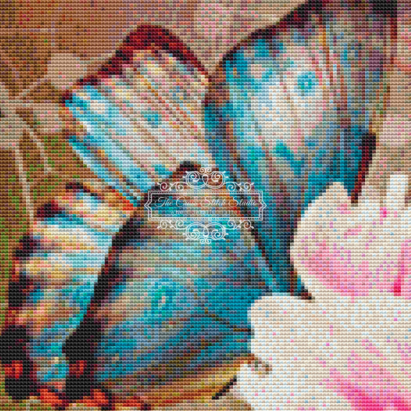 Butterflies & Peonies (CROP - SNIPPET)