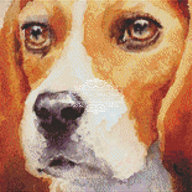 Watercolor Beagle (MINI)