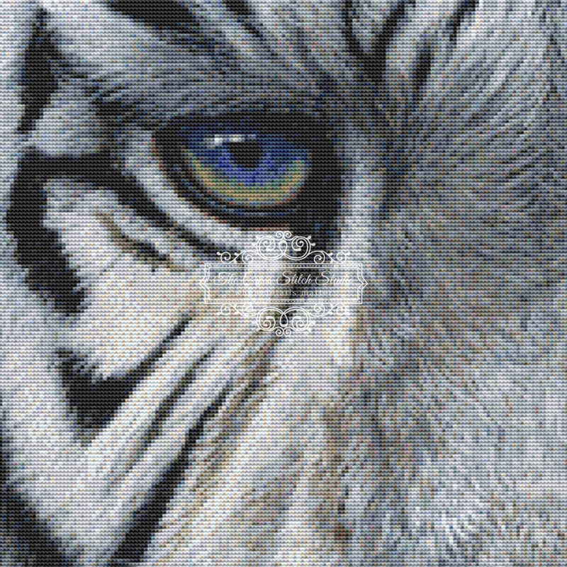 White Tiger Ghost (CROP - SNIPPET)