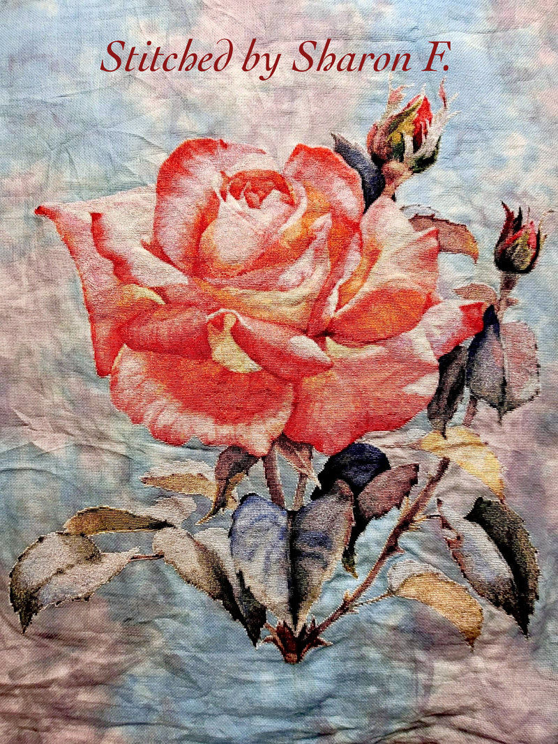 Coral Watercolor Rose (MINI)